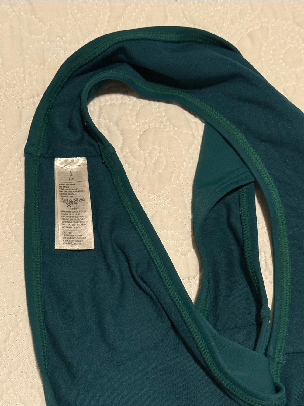 Old Navy Bikini Top and Bottom Set - Deep Emerald Green - Picture 8 of 11